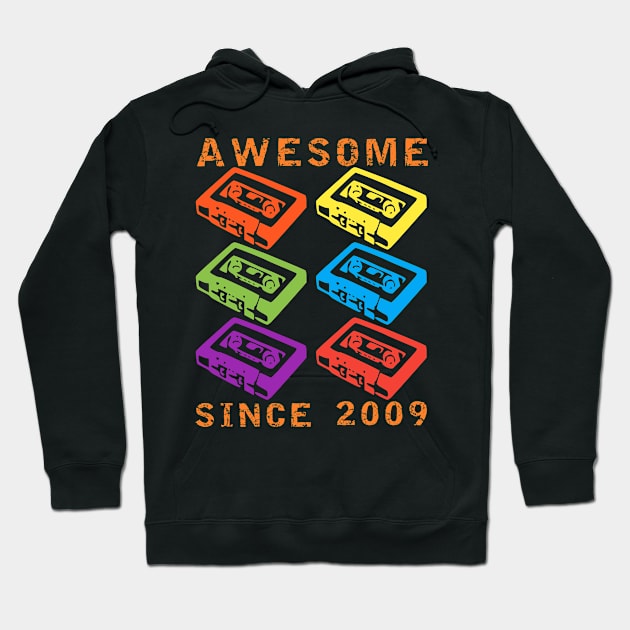 AWESOME SINCE 2009 Hoodie by equiliser